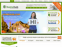 Tablet Screenshot of homehub.com